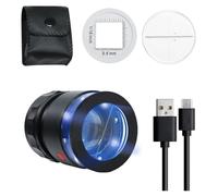 Lente D'Ingrandimento 10X Ricaricabile Per Gioiellieri Con LED