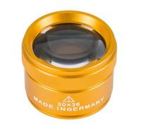 Lente d'ingrandimento 30X per moneta, piccola lente d'ingrandimento da scrivania, microscopio per gioielliere, mappa, antiquariato, riviste, artigianato, moneta, lente d'ingrandimento