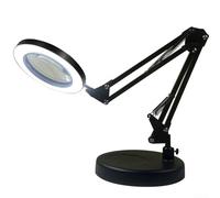 Lente d'ingrandimento a LED facile da usare per una comoda regolazione della luce e funzioni di protezione degli occhi (nero B)