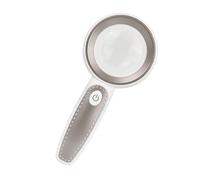 Lente d'ingrandimento asferica 11X con 14 luci LED USB ricaricabile strumento portatile per elettronica e lavoro dettagliato sicuro ABS lente d'ingrandimento per anziani e hobbisti