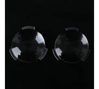 Lente d'ingrandimento asferica trasparente acrilica doppia convessa 25x45mm design alato 3X VR per parti di ricambio