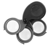 Carson 5x/10x/15x TriView Lente d'Ingrandimento Pieghevole con Custodia Integrata TV-15