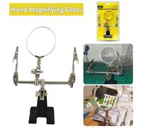 Lente D'Ingrandimento Con Clip A Coccodrillo 60Mm 4X Zoom Saldatura