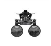 Lente d'ingrandimento con clip in metallo per occhiali (3,5X)