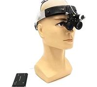 Lente d'ingrandimento con fascia, lente d'ingrandimento digitale portatile, lente d'ingrandimento con fascia 3,5X, con fari a LED, lenti d'ingrandimento binoculari per odontoiatria, medicina, chirur