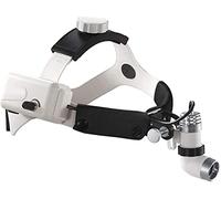 Lente D'Ingrandimento Con Fascia Per La Testa, Lente D'Ingrandimento Digitale Portatile, Lampada Frontale Chirurgica Dentale Da 3W, Luminosità Regolabile, Ricaricabile, Lampada Frontale Dentale Con F