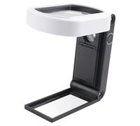 Lente D'Ingrandimento con Luce, 25X 10X Ricaricabile Portatile e Lente D'In4227