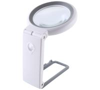 Lente D'Ingrandimento Con Luce E Supporto 30 X 10 X Lente Da Lettura Pieghevole