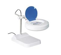 Lente d'ingrandimento da tavolo con luce LED - Ingrandimento elevato 30X for riparazioni elettroniche, ispezione e uso industriale X24