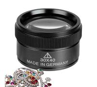 Lente d'ingrandimento della moneta - Gioielli pieghevoli compatti Loup, lente d'ingrandimento portatile leggera | Pocket Loupe con lente ottica trasparente per la valutazione di gioielli, pittura