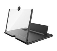 Lente d'ingrandimento dello schermo - Amplificatore Schermo Regolabile Ultra-Sottile per Film, Video E Giochi, Lente d'ingrandimento Schermo Del Telefono Cellulare HD 14 Pollici Proiettore
