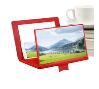 Lente d'ingrandimento dello schermo per cellulare | Amplificatore per proiettore da 12 pollici | Lente d'ingrandimento per schermo per smartphone ad angolo regolabile 3D HD con specchio e supporto pie