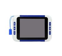 Lente D'Ingrandimento Digitale Elettronica 2-32X da 3,5" Portatile per Ipovedenti, Ausilio per La Lettura, Spina UK