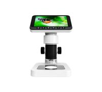 Lente d'ingrandimento digitale multiuso dotata di fonti di alimentazione integrate e illuminazione a LED per valutare monete e bio-biologiche