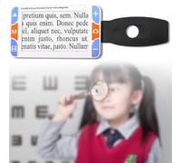 Lente d'ingrandimento digitale portatile con doppia fotocamera per visione ravvicinata e distante, capacità di 4 milioni di foto per mappe e libri
