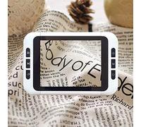 Lente d'ingrandimento digitale portatile Lettura elettronica Ausili per lente d'ingrandimento digitale, 3,5 ''Ausili per ipovedenti portatili Lente d'ingrandimento elettronica per lettura, scrittur