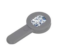 Lente d'ingrandimento Illuminata, Lente d'ingrandimento Portatile con Luce con 8 Luci LED Schermo IPS da 2 Pollici Lente d'ingrandimento Elettronica Digitale USB Microscopio