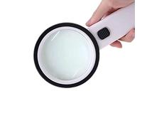 Lente D'ingrandimento in Vetro a LED con Luce LED, 10X, 12 Luci, Lente D'ingrandimento in Vetro Ottico a Doppio Strato, Lente D'ingrandimento, Lente D'ingrandimento Portatile,