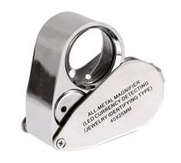 Lente D'ingrandimento In Vetro Da 40 X 25 Mm Con Lente D'ingrandimento Per