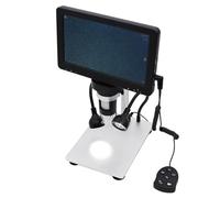 Lente D'ingrandimento Industriale For Microscopio Digitale 1200X Con Schermo Da 7 Pollici HD 12 MP Controllo A Filo For L'ispezione Della Saldatura PCB Del Telefono Chiaro E Preciso
