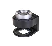 Lente d'ingrandimento, lente d'ingrandimento da tavolo 30X con luce LED e raggi UV e scala, strumento di ispezione per gemme, orologi, monete, francobolli (nero)