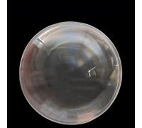 Lente d'Ingrandimento Ottica in Acrilico Pmma da 150 Mm con Lenti Filettate, Lente di Fresnel Circolare Rotonda, Lunghezza Focale 55, 70, 100, 140, 200 Mm., 150mm, 70mm