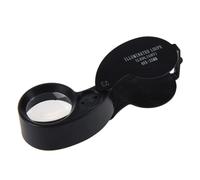 Lente D'Ingrandimento Ottica In Vetro Con Luce LED 40X 25Mm