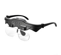 Lente d'ingrandimento ottica ricaricabile USB progettata per essere indossata comodamente durante le applicazioni di riparazione e assemblaggio prolungate della lettura