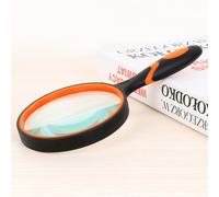 Lente d'ingrandimento per lettura manuale Impugnatura in gomma morbida per