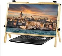 Lente d'ingrandimento per schermo del computer, per videogiochi e video, supporto per telefono e laptop, lente di ingrandimento Blu-Ray ultra trasparente 3X, adatta per guardare film, lavoro, studio