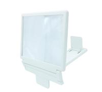 Lente d'ingrandimento per schermo del telefono - Visualizzatore pieghevole da 7 pollici per guardare video comodamente, supporto per 3D , design del minimale, lente ottica HD +