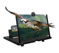 Lente d'ingrandimento per schermo di cellulare da 12-14 pollici, visore HD pieghevole per schermo grande, per anziani