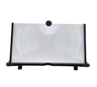Lente d'ingrandimento per schermo, ingranditore per schermo 3D HD portatile con protezione per gli occhi per film, video e giochi, supporto per