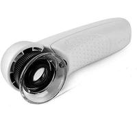 Lente d'Ingrandimento per Schermo LED 45X, Ottica per Lenti a Contatto, Come identificazione in Giada Antica, Lente d'Ingrandimento Bianca da 35 * 130 mm con Luce LED, Doppio Comfort
