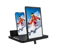 Lente d'ingrandimento per schermo per cellulare, supporto per smartphone in modalità verticale e orizzontale | Lente d'ingrandimento per schermo per telefono cellulare - per adulti, studenti, anziani