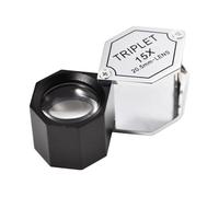 Lente d'ingrandimento pieghevole 10X/15X/20X/30X Lente di ingrandimento per moneta Osservazione Portatile Lente di ingrandimento Multifunzione
