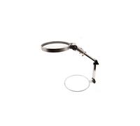 LENTE D'INGRANDIMENTO PIEGHEVOLE 2X 130MM DA TAVOLO CON LUCE LED PORTATILE