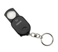 Carson Lente di Ingrandimento Tascabile 7X Asferica a Clip Retrattile, Compacta, per Portachiavi (GN-70)