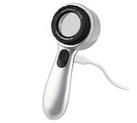 Lente d'ingrandimento portatile 30X Lente d'ingrandimento ricaricabile USB con 12 LED Lente di gioielli con scala di luce a quattro colori per l'identificazione