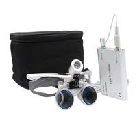 Lente d'ingrandimento professionale a LED per binoculare surgico, 3,5 x 420 mm