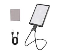 Lente d'ingrandimento regolabile con lente ad alta trasparenza e luce LED per compiti di precisione e esplorazione della natura