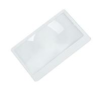 Lente d'ingrandimento tascabile 3X Fresnel - Lente d'ingrandimento portatile per carte di credito e portafogli - Aiuto per la lettura