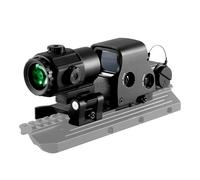 Lente d'ingrandimento tattica Airsoft G43 3X 558 553 EXPS3 Red Dot Combo Scope Ottica QD Mount Fit 20MM Rail Mount
