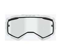 Lente Doppia FXR Factory Ride Dual 2-Vented con Perni 22 Trasparente Trasparente