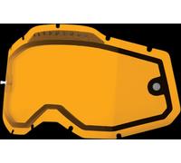 Lente doppia per Maschera Moto Accuri 2/Racecraft 2/Strata 2 100% Arancione