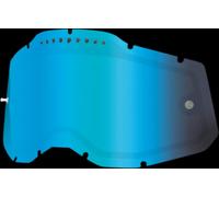 Lente doppia per Maschera Moto Accuri 2/Racecraft 2/Strata 2 100% Blu