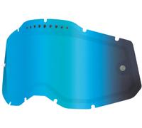 Lente doppia per Maschera Moto Accuri 2/Racecraft 2/Strata 2 100% Blu