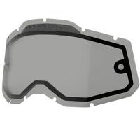 Lente doppia per Maschera Moto Accuri 2/Racecraft 2/Strata 2 100% Grigio