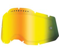 Lente doppia per Maschera Moto Accuri 2/Racecraft 2/Strata 2 100% Oro