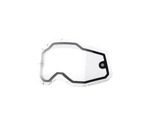 Lente Doppia Trasparente per Maschera 100% Serie 2 - 100% - UN: UN